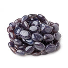 11x8-16x12mm Bloodshot Iolite-Sunstone Plain Oval Beads 16 inch 29 pieces - Beadsofcambay.com