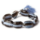 11x8-18x11mm Owyhee Natural Blue Opal faceted ovals 8 inch 10 beads - Beadsofcambay.com