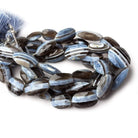 11x8-18x11mm Owyhee Natural Blue Opal faceted ovals 8 inch 10 beads - Beadsofcambay.com