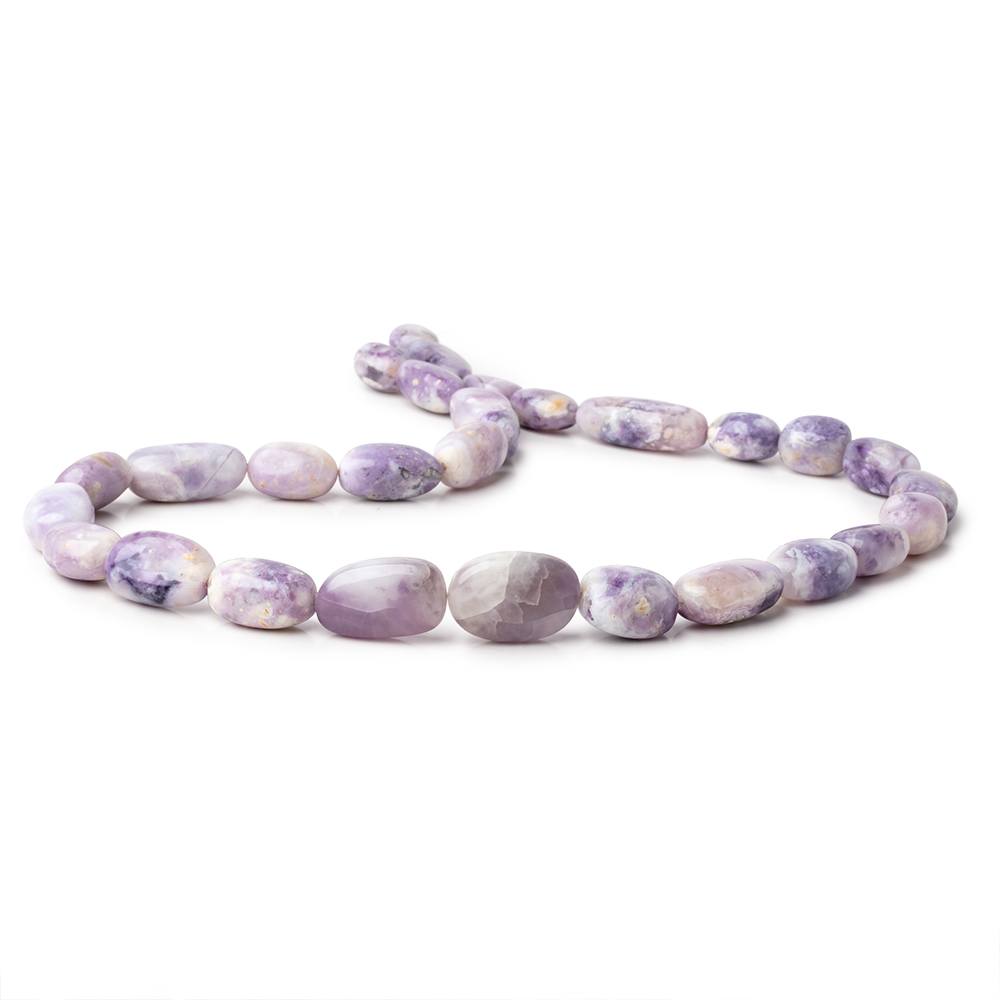 11x8-19.5x13.5mm Morado Purple Opal Plain Nugget Beads 18 inch 29 pieces AA - Beadsofcambay.com