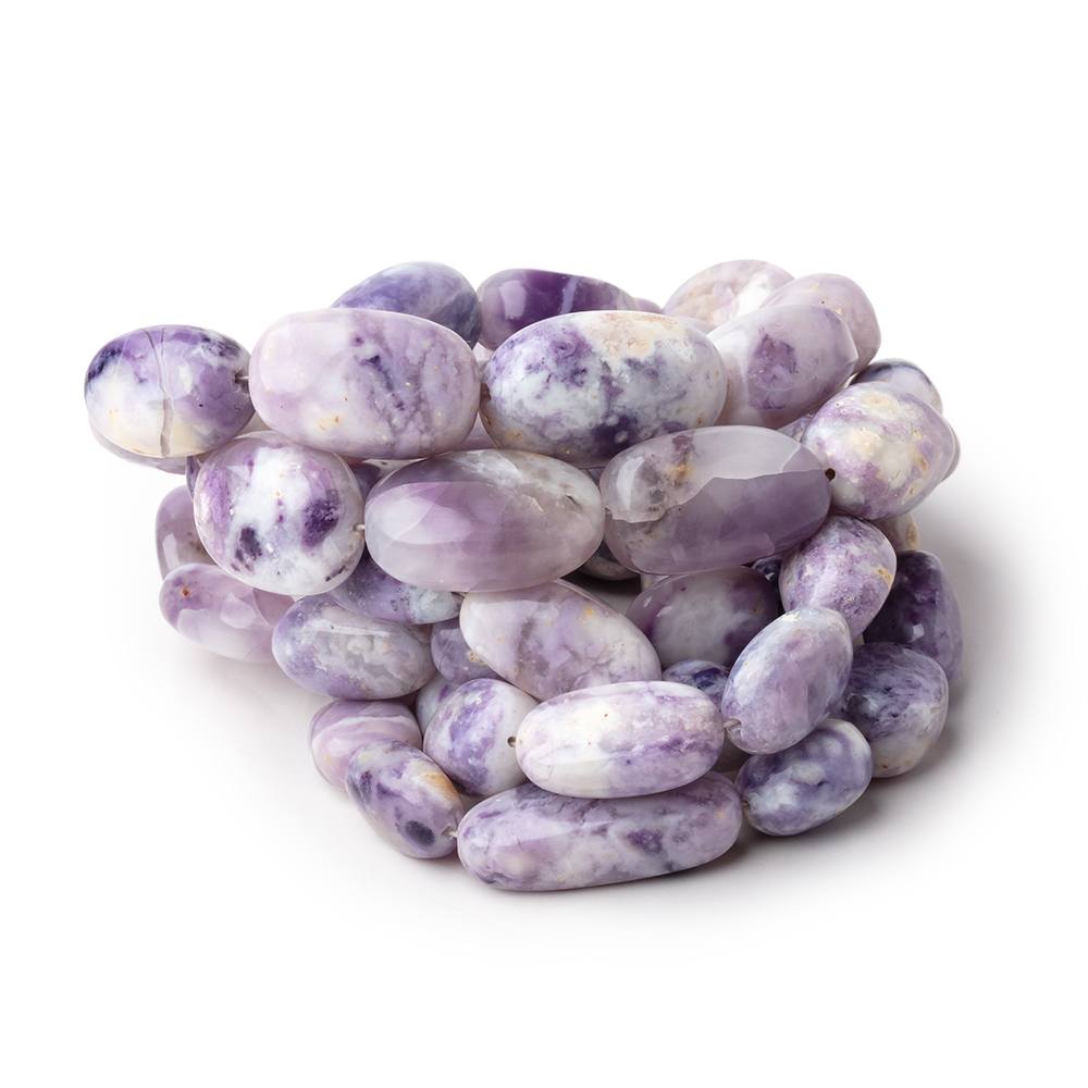 11x8-19.5x13.5mm Morado Purple Opal Plain Nugget Beads 18 inch 29 pieces AA - Beadsofcambay.com