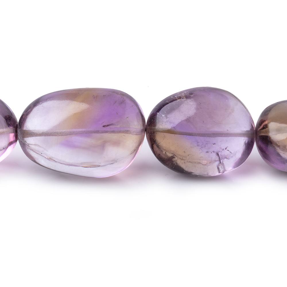 11x9-26x19mm Ametrine Plain Nugget Beads 19 inch 25 pieces AAA - Beadsofcambay.com
