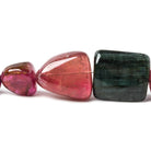 12 - 24mm Multi Color Tourmaline Plain Nugget Beads 15 inch 25 pieces - Beadsofcambay.com