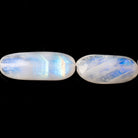 12-29mm Rainbow Moonstone Plain Nugget Beads 18 inch 29 pieces AAA - Beadsofcambay.com