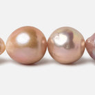 12.5x14-16x17mm Multi-Color Off Round Freshwater Pearls 16.5 inch 29 pieces A - Beadsofcambay.com