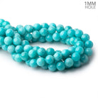 12mm Amazonite Plain Round Beads 15.5 inch 34 pieces AA 1mm hole - Beadsofcambay.com