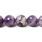 12mm Cape Amethyst faceted rounds 14 inch 32 beads - Beadsofcambay.com