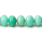 12mm Chrysoprase Faceted Rondelle Beads 14 inch 40 pieces - Beadsofcambay.com