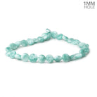 12mm Russian Green Angelite Plain Coin Beads 16 inch 34 pieces AA - Beadsofcambay.com