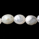 12x10-15x11mm Peacock Solar Quartz faceted oval nugget beads 8 inch 11 pieces - Beadsofcambay.com