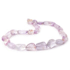 12x10-31x9mm Kunzite Plain Nugget Beads 18 inch 26 pieces - Beadsofcambay.com