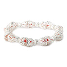 12x10mm Sterling Silver Plated Copper Cone with Filigree and Miligrain Top 8 inch 18 pcs - Beadsofcambay.com