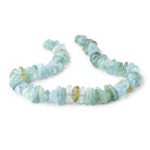 12x11-17x9mm Multi Color Beryl Plain Nugget Beads 16.5 inch 83 pieces - Beadsofcambay.com