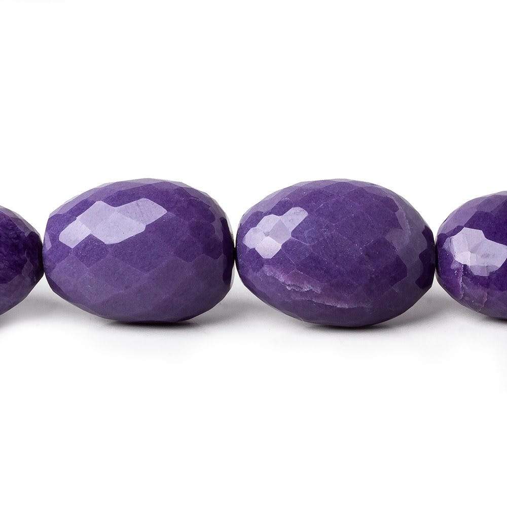 12x11-22x16.5mm Ultra Purple Charoite faceted nugget beads 19 inches 29 pieces AAA - Beadsofcambay.com
