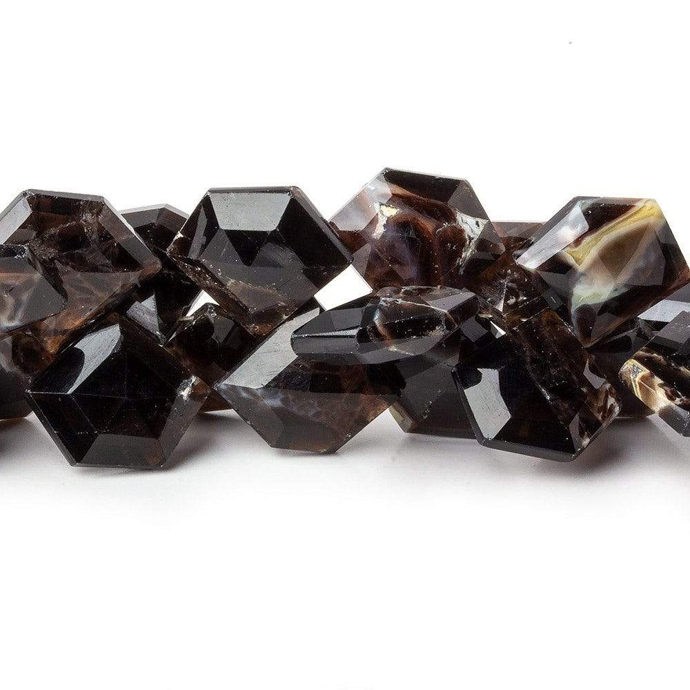 12x14-13x17mm Rapid City Jasper faceted pentagons 6 inch 38 beads AAA - Beadsofcambay.com