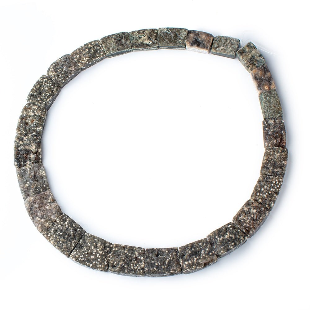 12x17-20x24mm Natural Ocean Jasper Fancy Shape Collar 25 Beads - Beadsofcambay.com