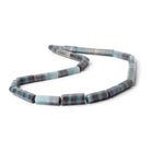 12x6-25x7mm Rare Paraiba Quartz Faceted Tube Beads 18 inch 23 pieces AAA - Beadsofcambay.com