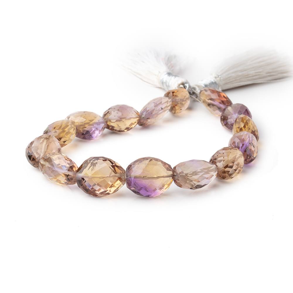 12x9-15x12mm Ametrine faceted nuggets 8 inches 14 beads A - Beadsofcambay.com