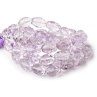 14x10mm Pink Amethyst Faceted Olive Beads 15 inch 28 pieces AA - Beadsofcambay.com