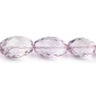 14x10mm Pink Amethyst Faceted Olive Beads 15 inch 28 pieces AA - Beadsofcambay.com