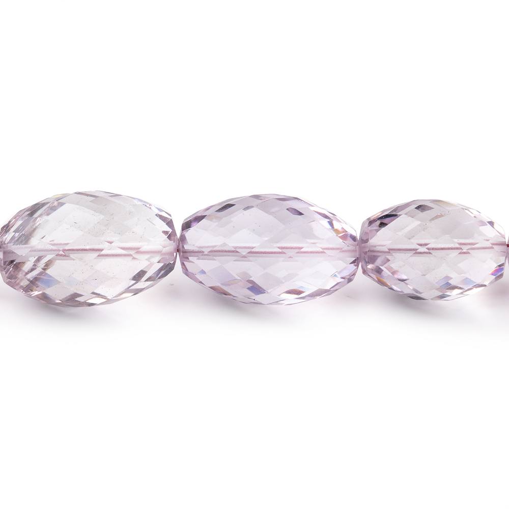 14x10mm Pink Amethyst Faceted Nugget Beads 15 inch 28 pieces AA - Beadsofcambay.com