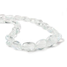 12x9-20x14.9mm Blue Topaz Plain Nugget Beads 16.5 inch 29 pieces - Beadsofcambay.com