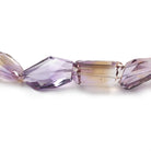 12x9-24x12mm Ametrine Faceted Nugget Beads 16 inch 25 pieces AAA- Beadsofcambay.com