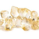 12x9-25x13mm Citrine top drill Faceted Free Shape 8 inch 46 beads AAA - Beadsofcambay.com
