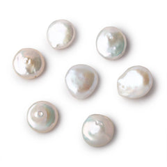 Coin Side Drilled Freshwater Pearl