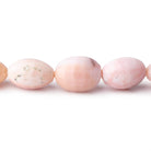 13-15mm Pink Peruvian Opal Faceted Oval Beads 14 inch 25 pieces - Beadsofcambay.com