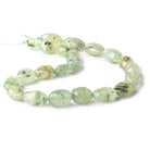 13.5x10-20x14mm Dendritic Prehnite Faceted Oval Beads 15 inch 22 pieces - Beadsofcambay.com