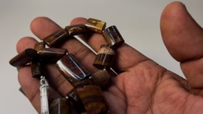 13x8.5-22x14.5mm Australian Boulder Opal plain oval tube beads 13.5 inch 17 pieces AA view 2