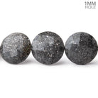 13mm Celestial Quartz Faceted Coin Beads 8 inch 16 pieces 1mm Large Hole - Beadsofcambay.com