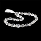 13x10-17x12mm Crystal Quartz Checkerboard Faceted Oval Beads 16 inch 27 pieces AA - Beadsofcambay.com
