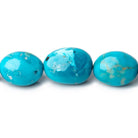 13x10-22x16mm Armenian Turquoise Plain Nugget Beads 20 inch 29 pieces AAA - Beadsofcambay.com