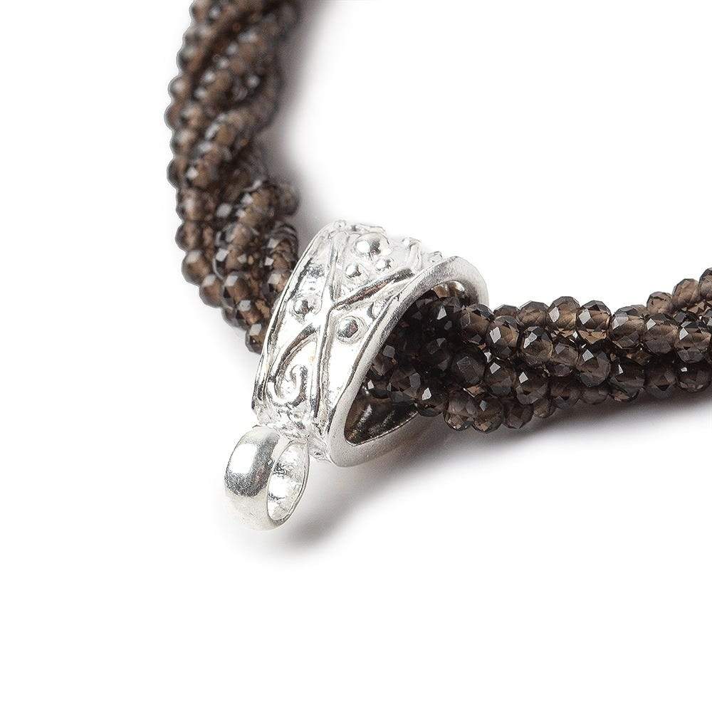 13x6mm Sterling Silver Bail - Beadsofcambay.com