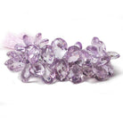 13x9-18x13mm Pink Amethyst Faceted Pear Briolette 8 inch 60 beads AAA - Beadsofcambay.com