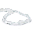 13x9-19.5x12mm Sky Blue Topaz Plain Nugget Beads 16 inches 29 pieces - Beadsofcambay.com