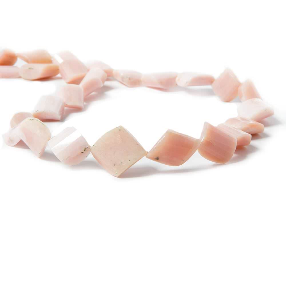 14-21mm Pink Peruvian Opal faceted marquise Beads 18 inch 26 pieces - Beadsofcambay.com