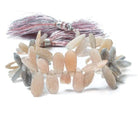 14mm Multi Color Moonstone Pear Briolette 52 pcs - Beadsofcambay.com