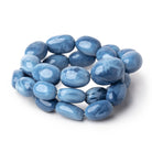 14x11-22x16mm Owyhee Blue Opal Plain Nugget Beads 20 inch 28 pieces AA - Beadsofcambay.com