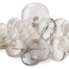 14x14-47x34mm Ferrous Quartz Pear and Heart Briolette 7.5 inch 32 Beads - Beadsofcambay.com