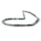 14x4-23x6mm Rare Paraiba Quartz Faceted Tube Beads 18 inch 24 pieces AAA - Beadsofcambay.com