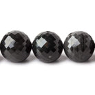 15-17mm Rainbow Obsidian faceted round beads 18 inches 29 pieces - Beadsofcambay.com