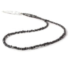 1.5-3.5mm Black Diamond crystal nugget beads 15 inch 220 pieces - Beadsofcambay.com