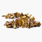 15mm Copper Side Drilled Biwa Freshwater Pearl - Beadsofcambay.com