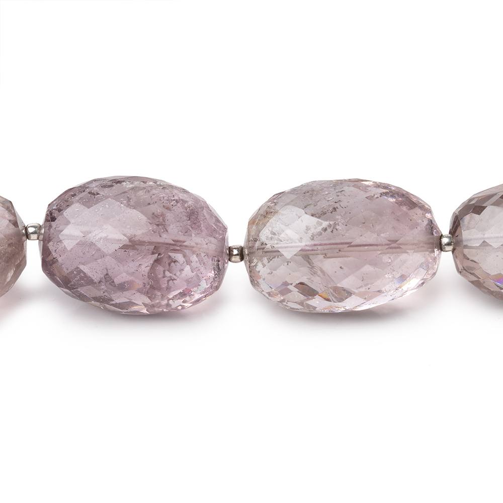 15x11-23x15mm Moss Amethyst Faceted Nuggets 16 inch 19 Beads - Beadsofcambay.com