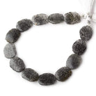 15x12-17x13mm Celestial Quartz freeform plain slices 8 inch 13 beads A - Beadsofcambay.com