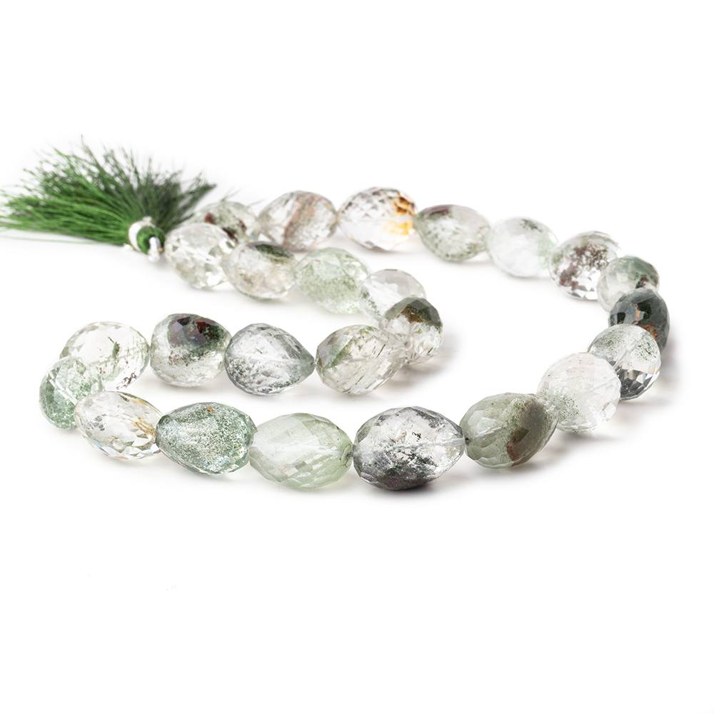 15x12-18x14mm Moss Quartz Nugget Beads 16 inch 25 pieces AA - Beadsofcambay.com