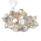 15x15-17x17mm Mystic Multi Color Moonstone Faceted Hexagonals 8 inch 32 beads - Beadsofcambay.com